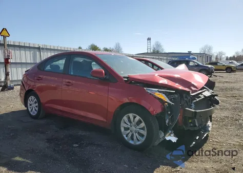 2020 Hyundai Accent Se из США, поврежденный, VIN 3KPC24A67LE116129